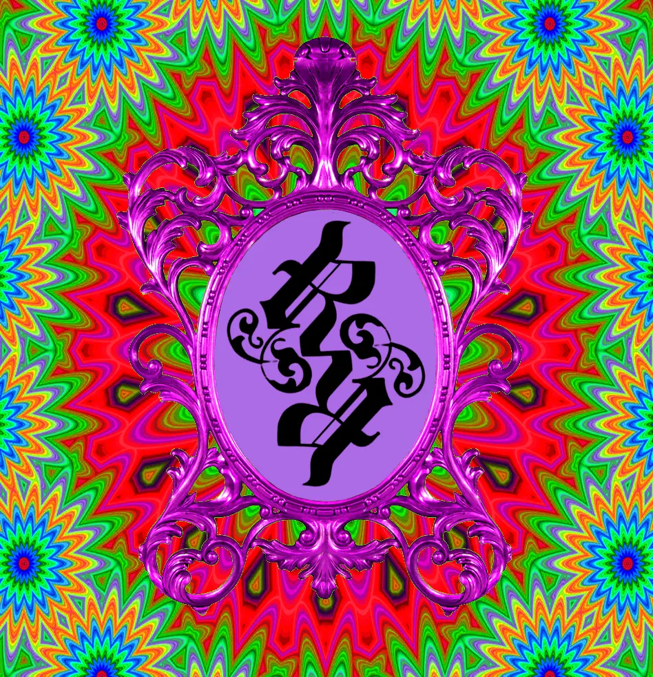 Radical Renaissance emblem in an ornate frame